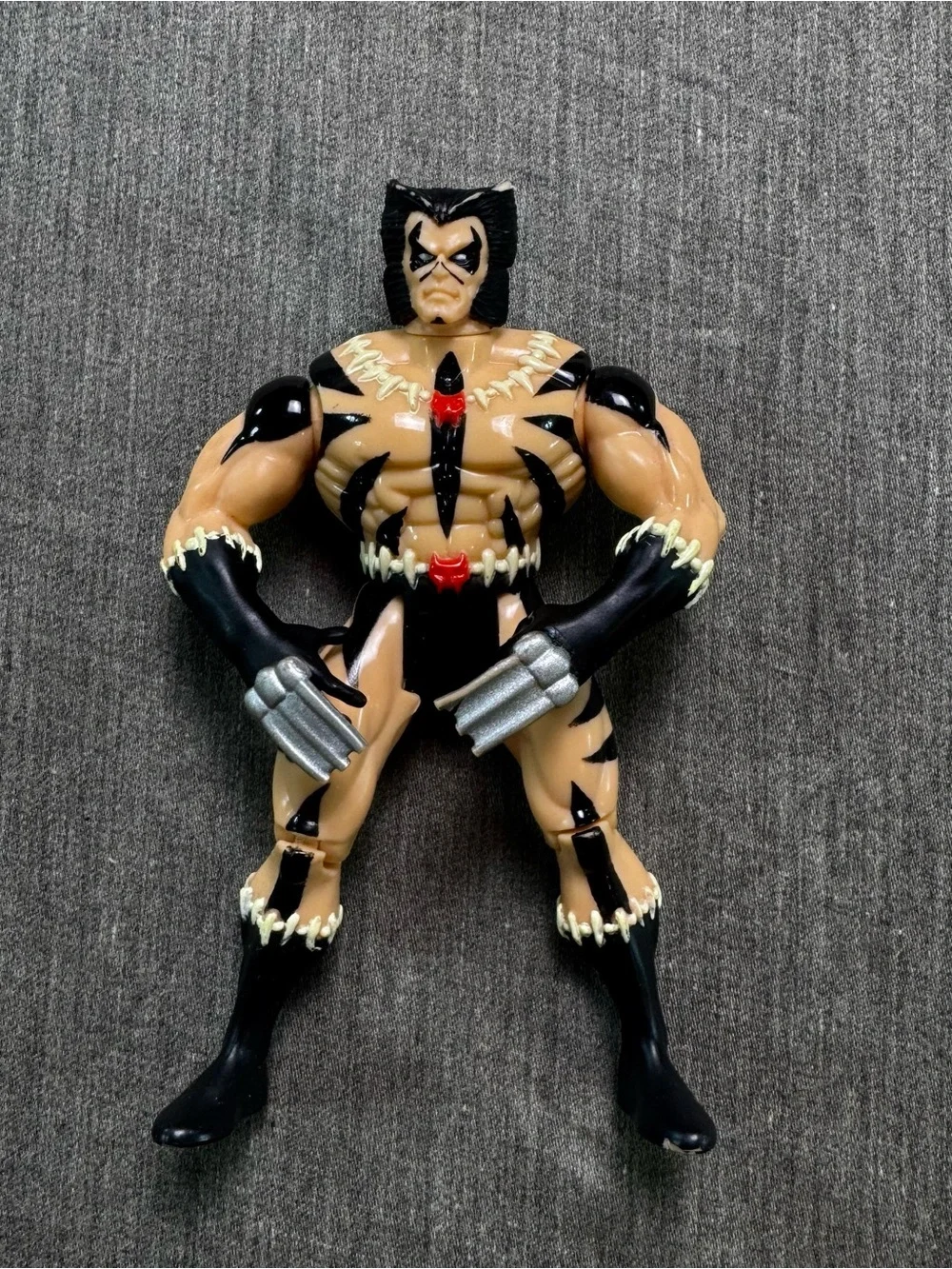 Vintage X-Men Action Figures Lot Toy Biz 1990s Gambit Wolverine Mr Sinister